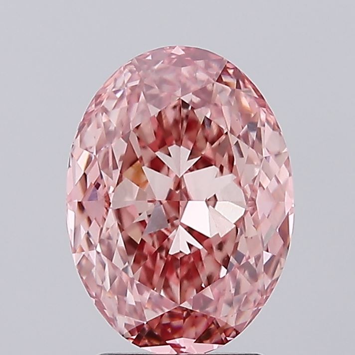 3.05ct Oval lab grown diamond