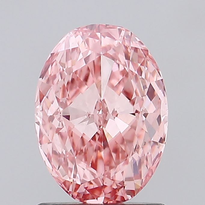 1.37ct Oval lab grown diamond