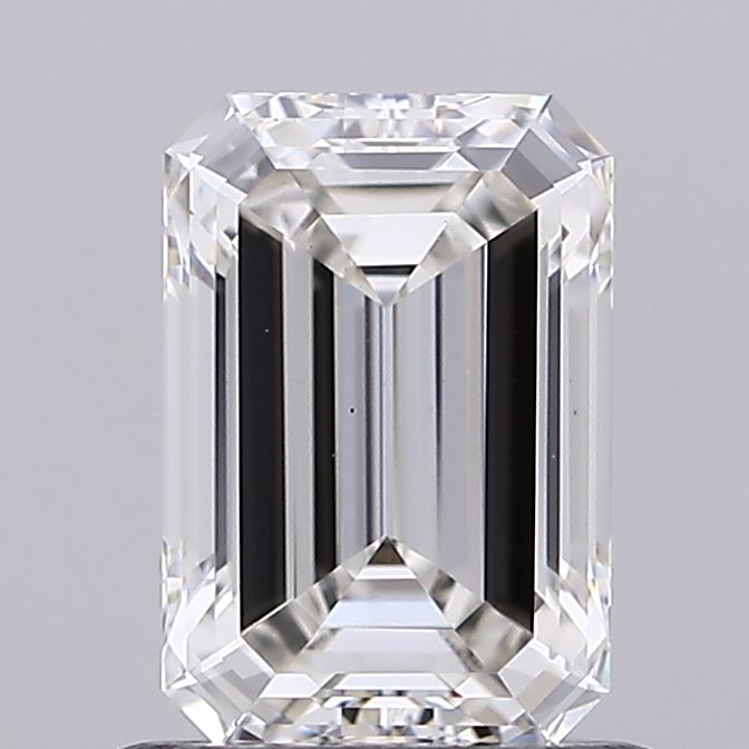 1.01ct Emerald lab grown diamond