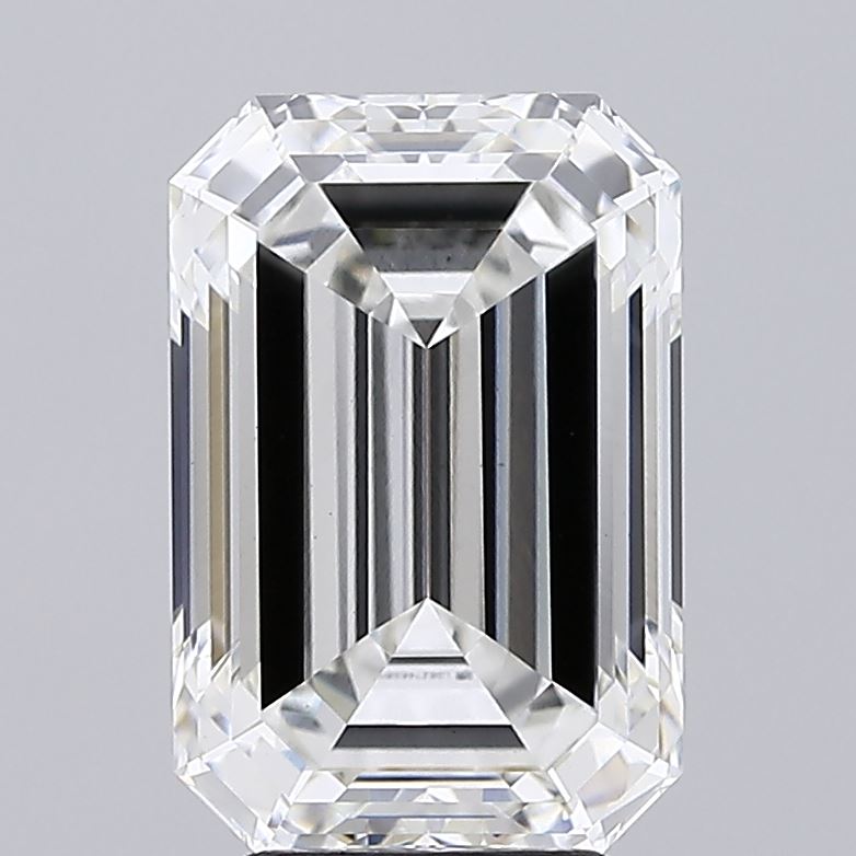 5.16ct Emerald lab grown diamond