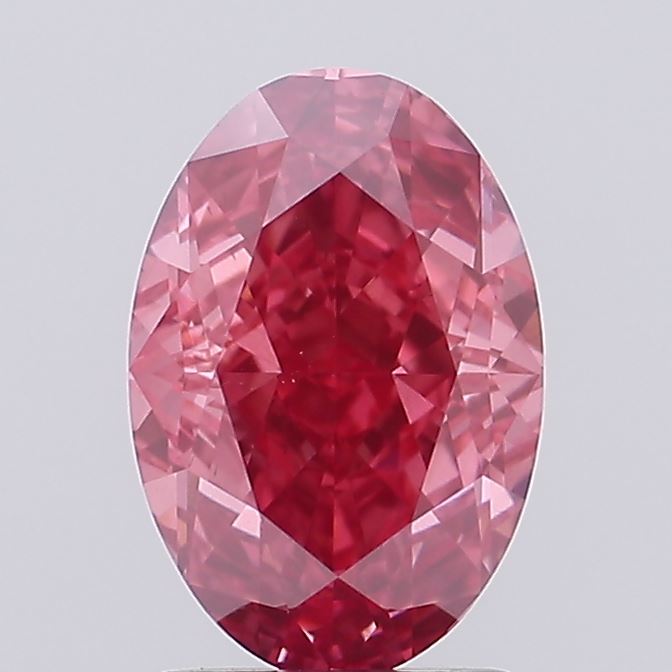 2.18ct Oval Modified Diamond