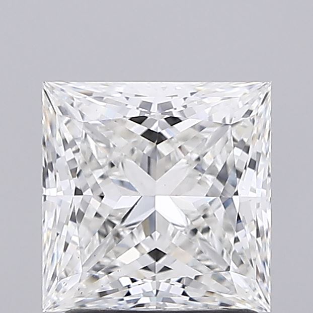 1.89ct Princess lab grown diamond