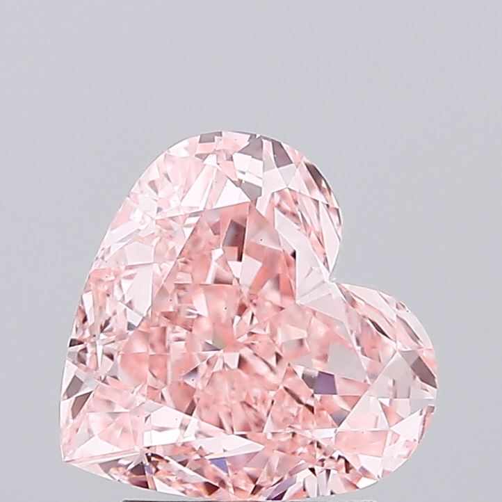 2.68ct Heart Modified Brilliant Diamond