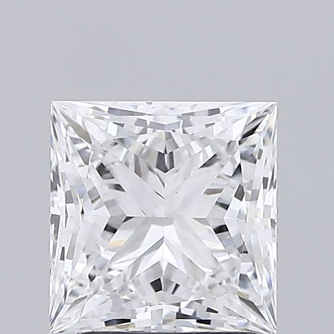 1.92ct Princess lab grown diamond