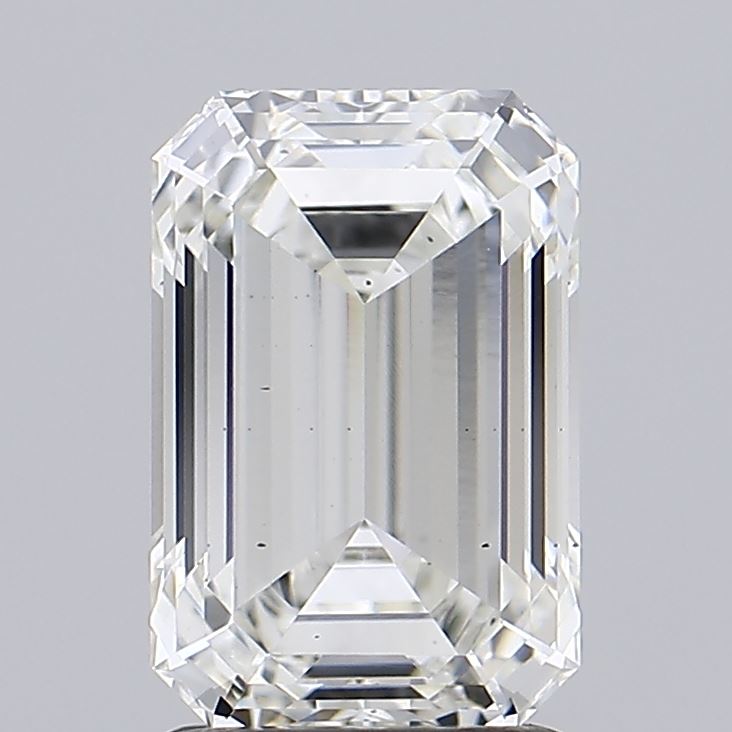 2.12ct Emerald lab grown diamond