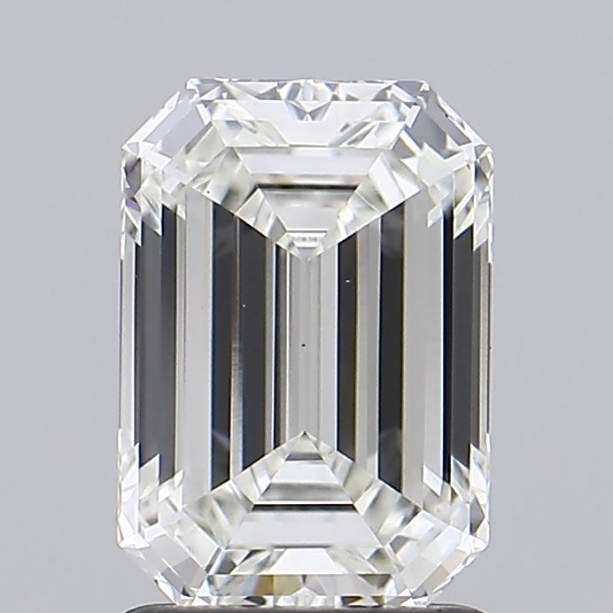 1.61ct Emerald lab grown diamond