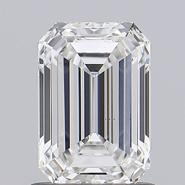 1.01ct Emerald lab grown diamond