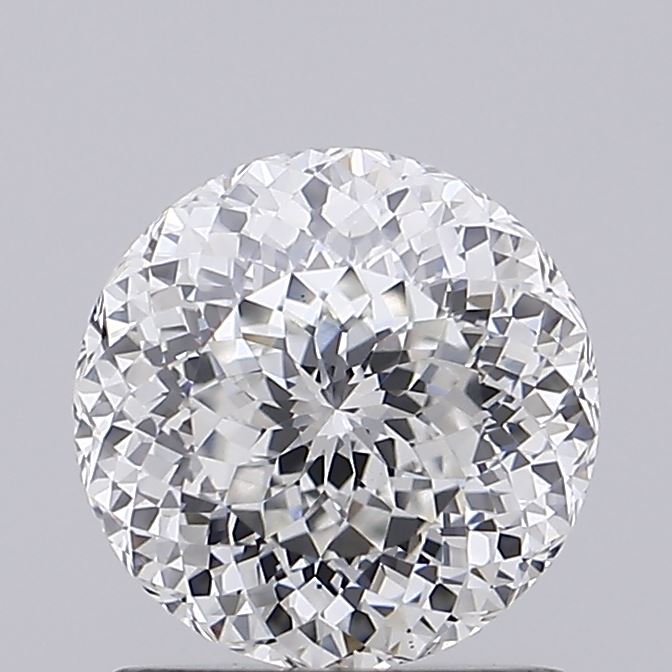 1.34ct Round Mixed Cut Diamond