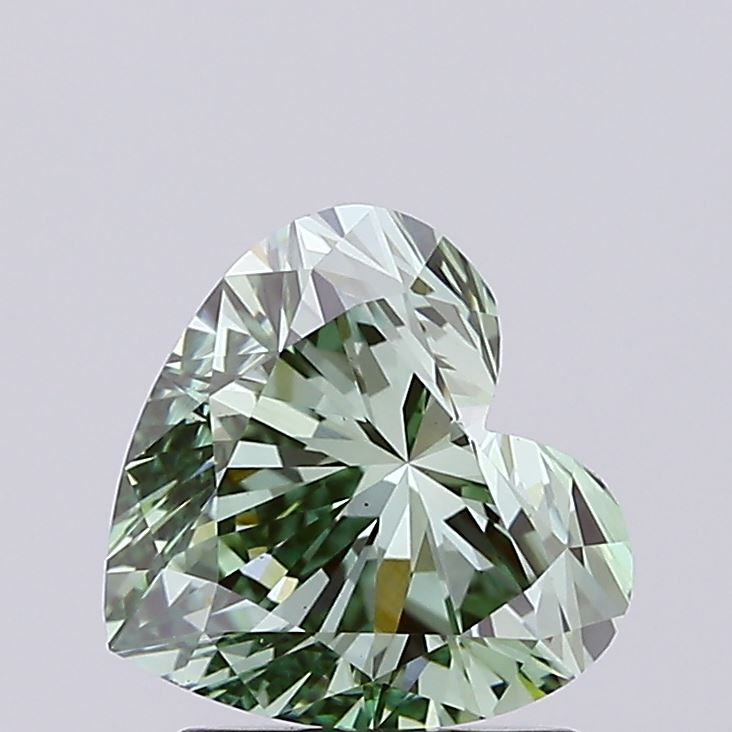 1.51ct Heart lab grown diamond