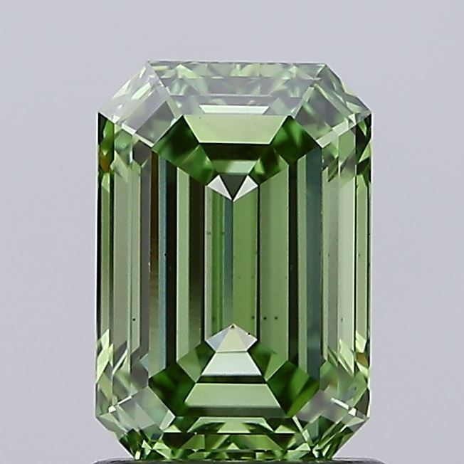 1.47ct Emerald lab grown diamond