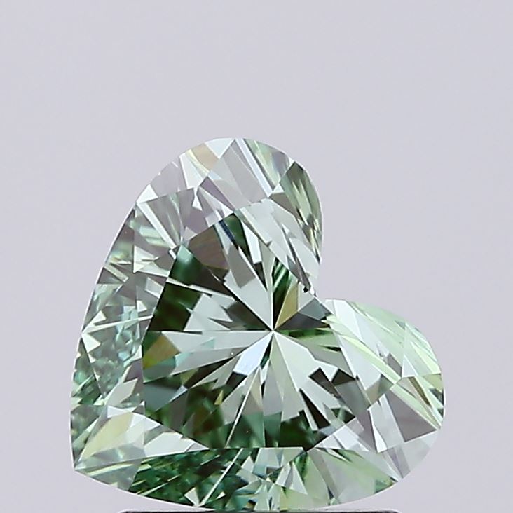 1.46ct Heart lab grown diamond