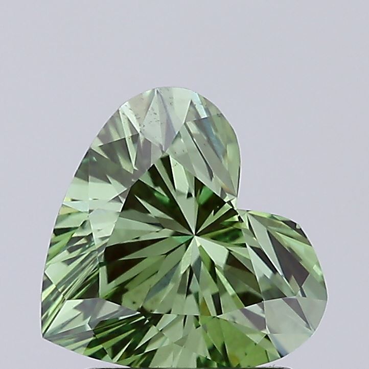 1.36ct Heart lab grown diamond