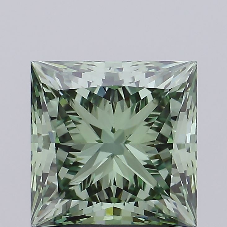 3.81ct Princess lab grown diamond