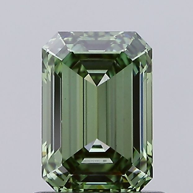 1.01ct Emerald lab grown diamond