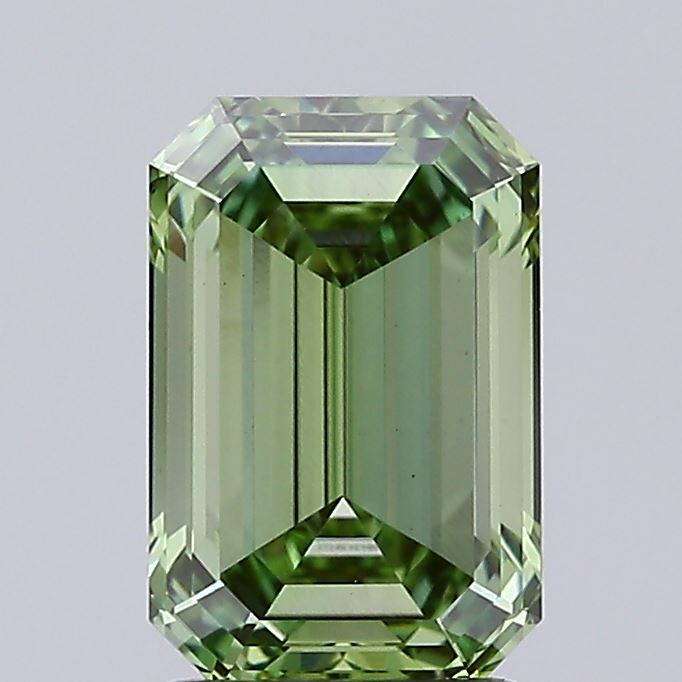 1.41ct Emerald lab grown diamond
