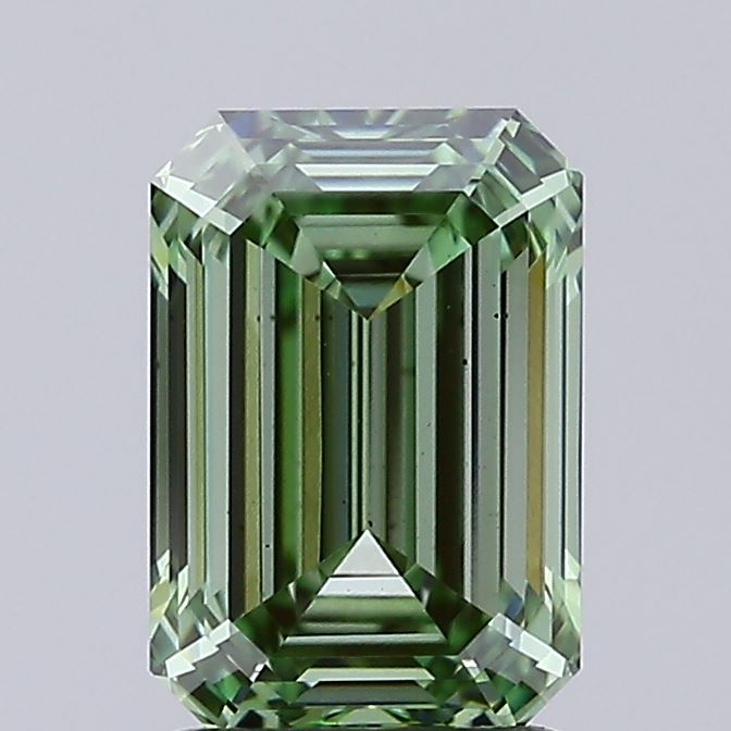 1.35ct Emerald lab grown diamond