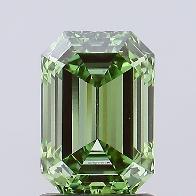 1.28ct Emerald lab grown diamond