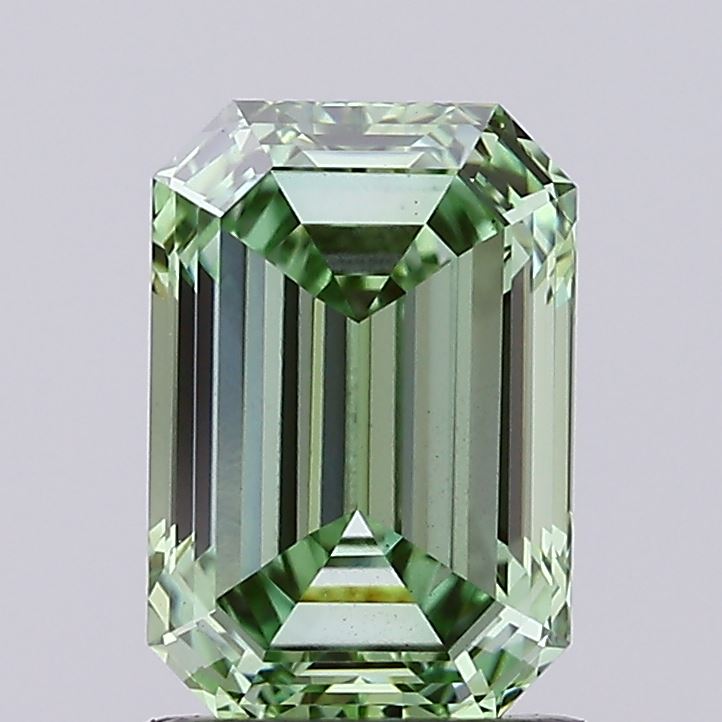1.27ct Emerald lab grown diamond