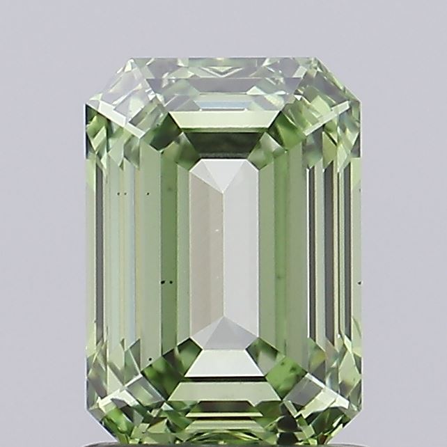 1.17ct Emerald lab grown diamond