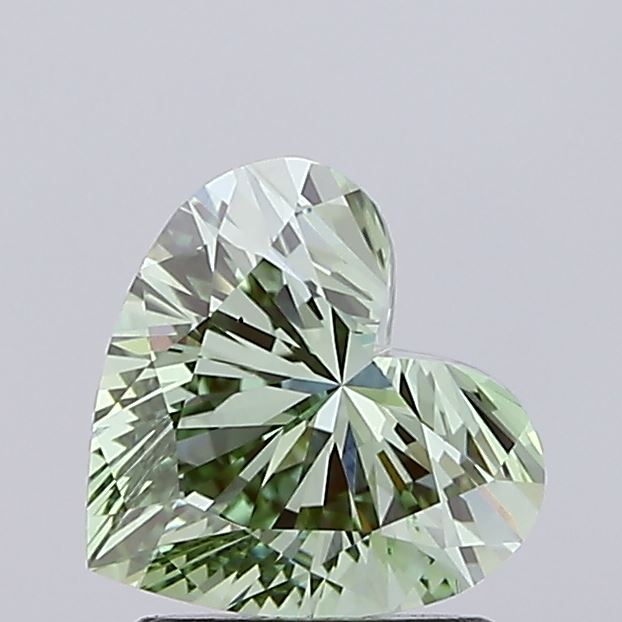 1.28ct Heart lab grown diamond