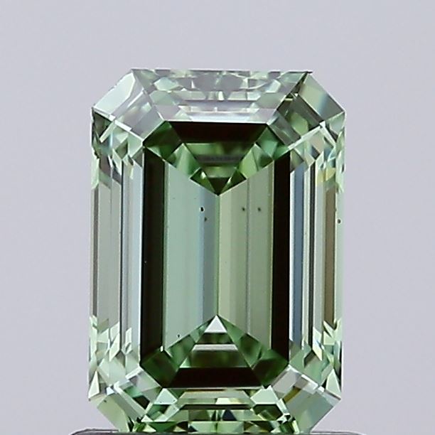 1.00ct Emerald lab grown diamond