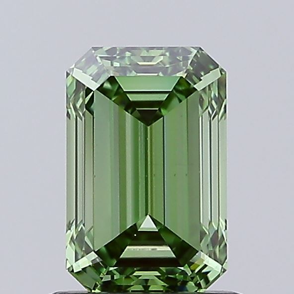 1.01ct Emerald lab grown diamond