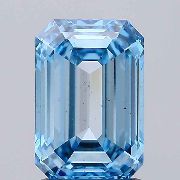 1.67ct Emerald lab grown diamond
