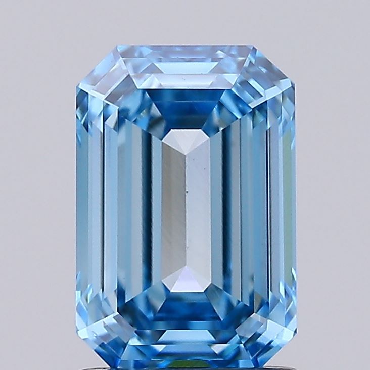 1.61ct Emerald lab grown diamond