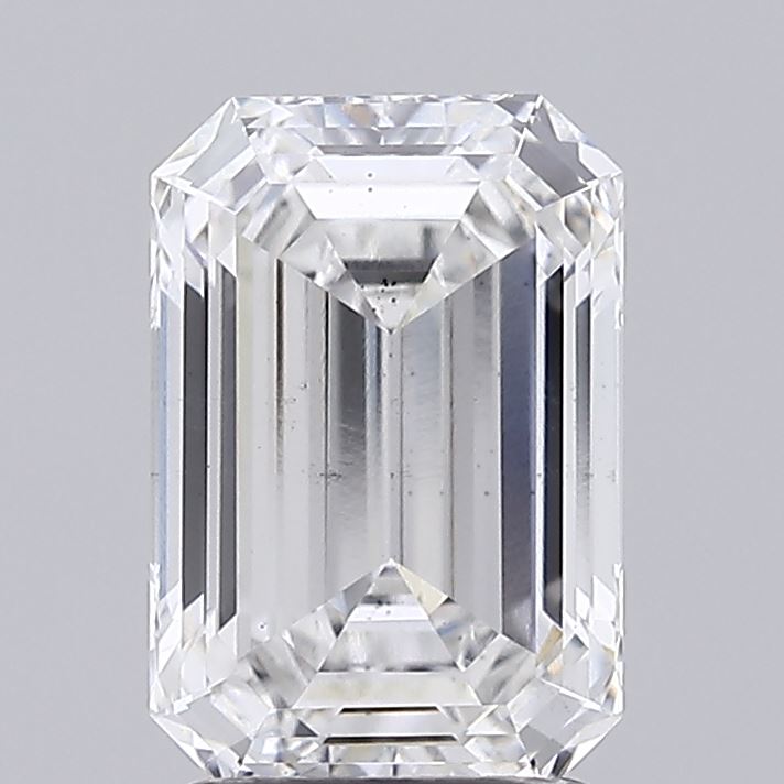 2.11ct Emerald lab grown diamond