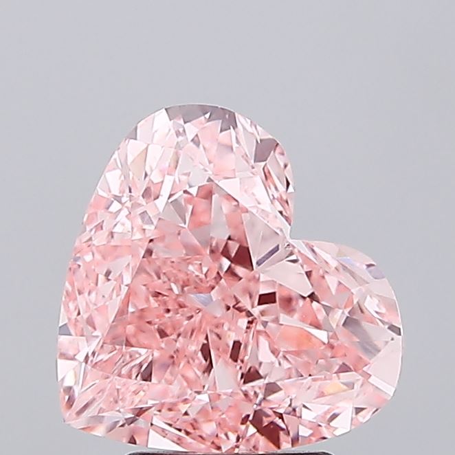 3.98ct Heart Modified Brilliant Diamond