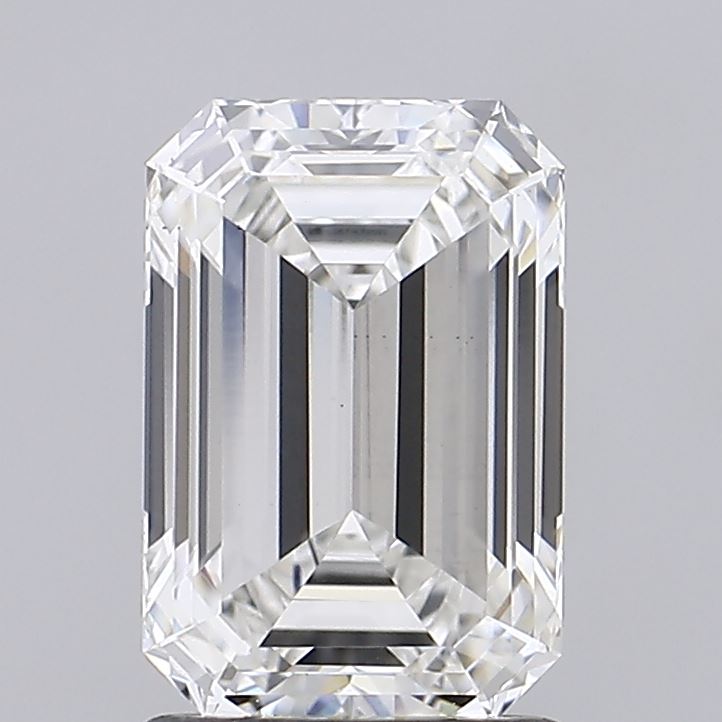 1.61ct Emerald lab grown diamond