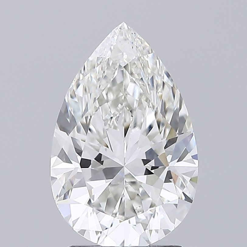 2.09ct Pear lab grown diamond